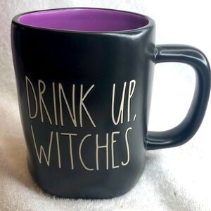 Rae Dunn Halloween Coffee Mug Drink Up Witches New